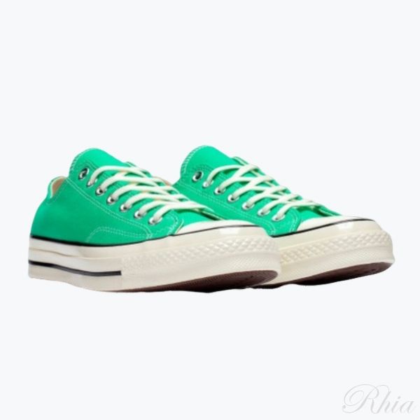 컨버스 척 70 시즈널 컬러 에이펙스 그린 APEX GREEN/EGRET/BLACK A09143C
